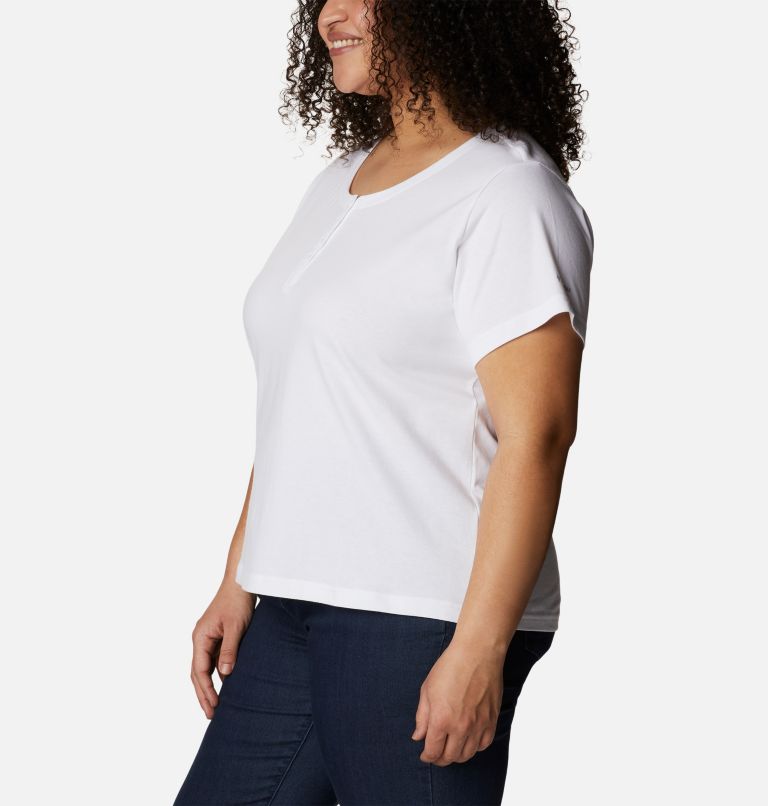 Henley Saphire Point Femme - Grandes tailles, Color: White, image 3