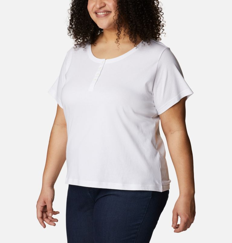 Henley Saphire Point Femme - Grandes tailles, Color: White, image 5