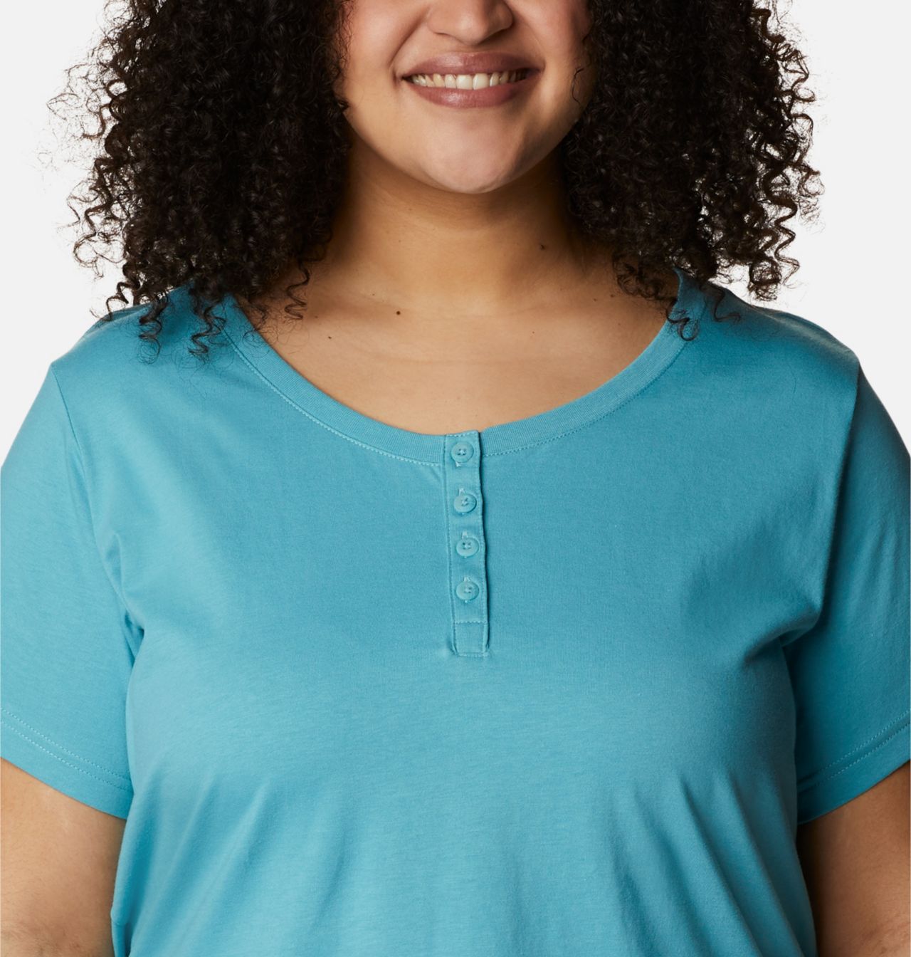 Women's Sapphire Point™ Henley - Plus Size 4