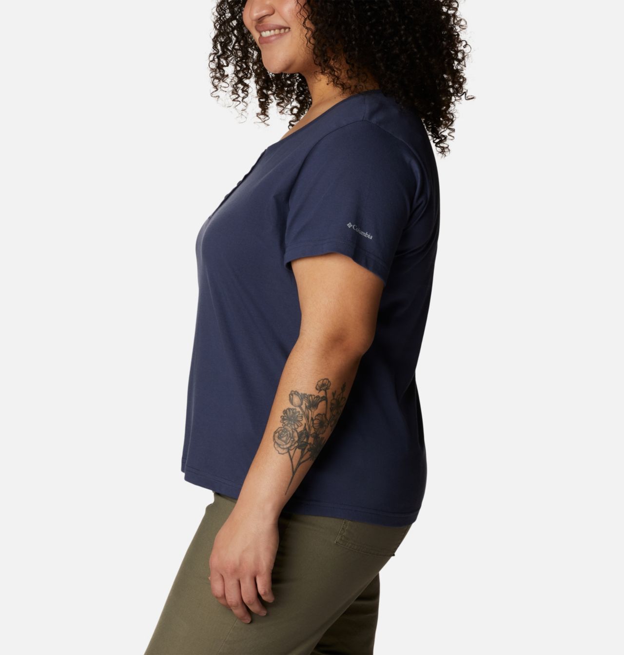 Women's Sapphire Point™ Henley - Plus Size 3
