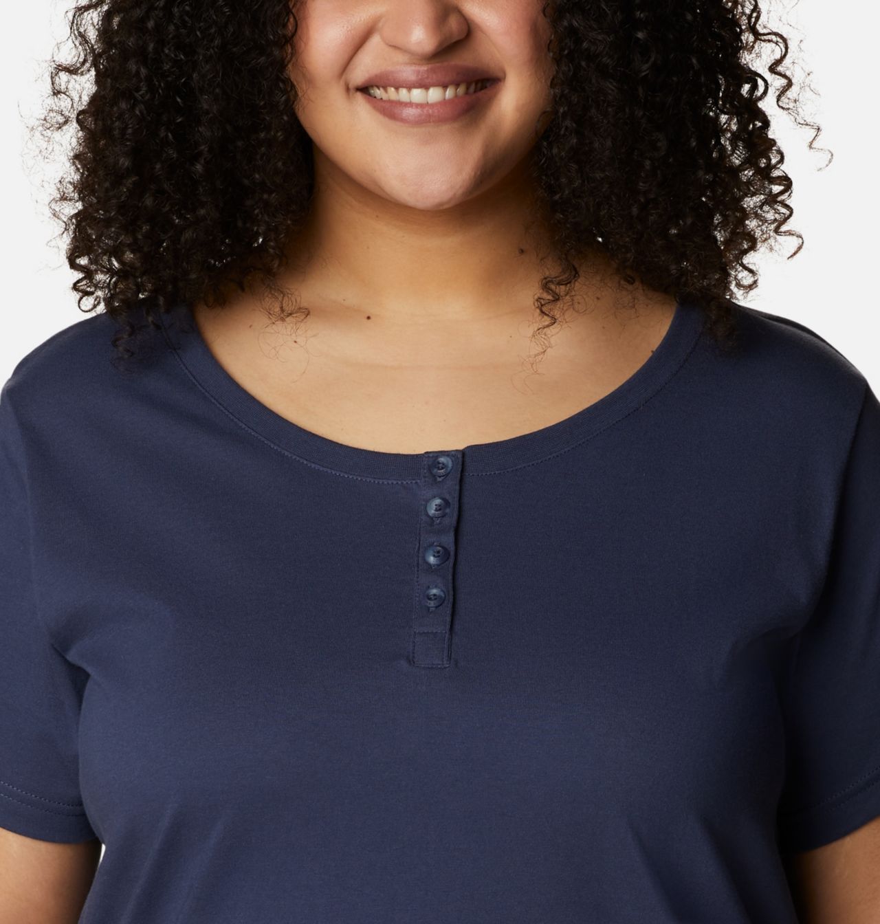 Women's Sapphire Point™ Henley - Plus Size 4
