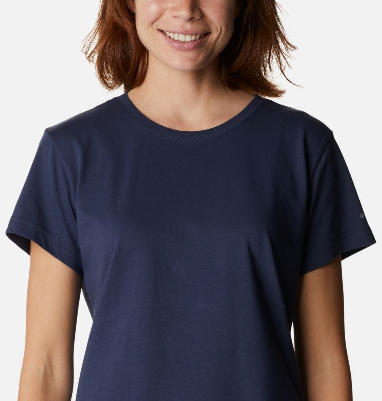 Thumbnail: Women's Sapphire Point Short Sleeve Shirt, Color: Nocturnal, image 4