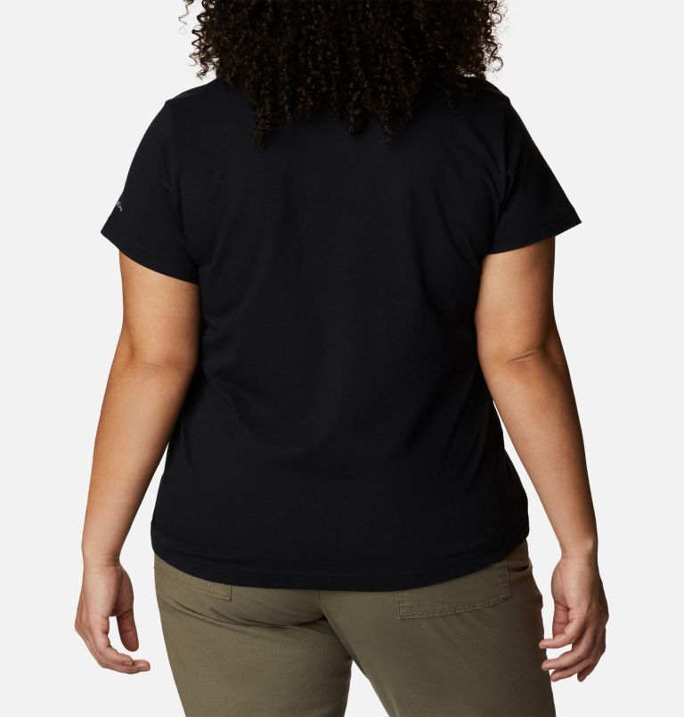 Thumbnail: Women's Sapphire Point Short Sleeve Shirt - Plus Size, Color: Black, image 2