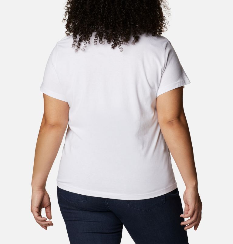 Thumbnail: Women's Sapphire Point Short Sleeve Shirt - Plus Size, Color: White, image 2