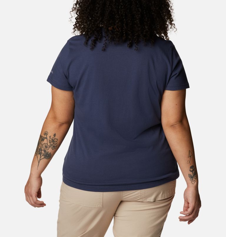 Women's Sapphire Point Short Sleeve Shirt - Plus Size, Color: Nocturnal