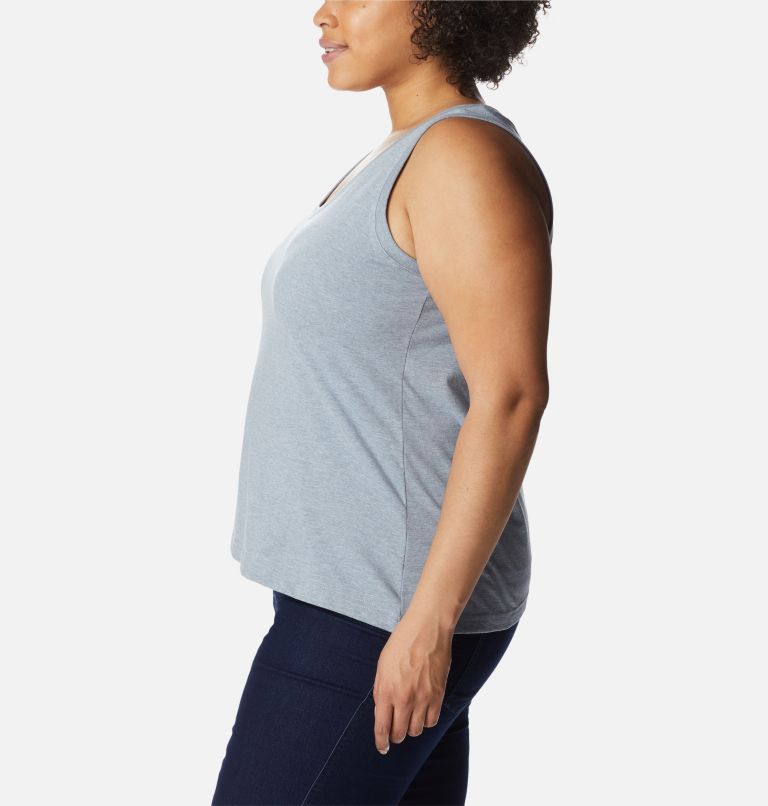Women's Sapphire Point Tank - Plus Size, Color: Tradewinds Grey Heather, image 3