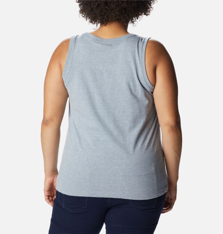 Women's Sapphire Point Tank - Plus Size, Color: Tradewinds Grey Heather, image 2