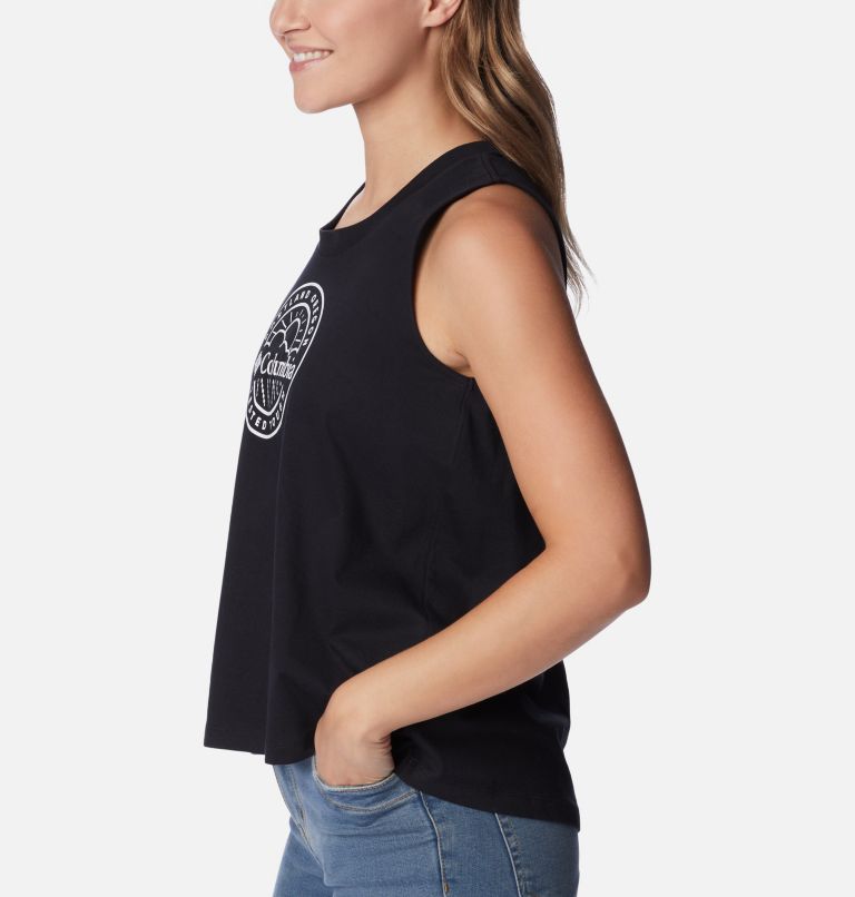 Débardeur North Cascades pour Femme - Grandes tailles, Color: Black, PDX Tested Tough Graphic, image 3