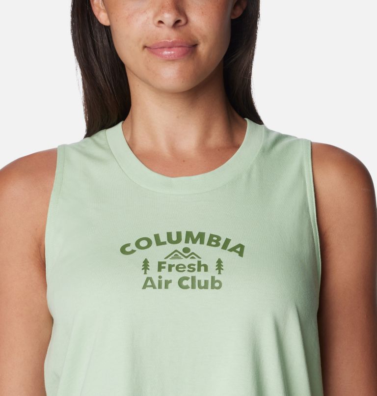 Débardeur North Cascades pour Femme, Color: Sage Leaf, Outdoors Club Two, image 4