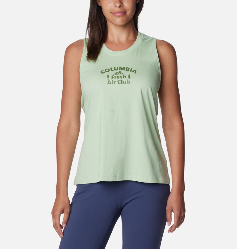 Débardeur North Cascades pour Femme, Color: Sage Leaf, Outdoors Club Two, image 1