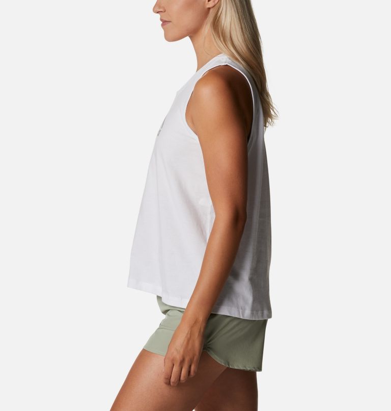 North Cascades Tank | 100 | S, Color: White, Rainbow Shimmer, image 3