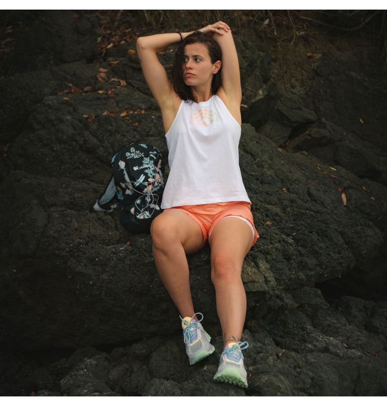 North Cascades Tank | 100 | S, Color: White, Rainbow Shimmer, image 6