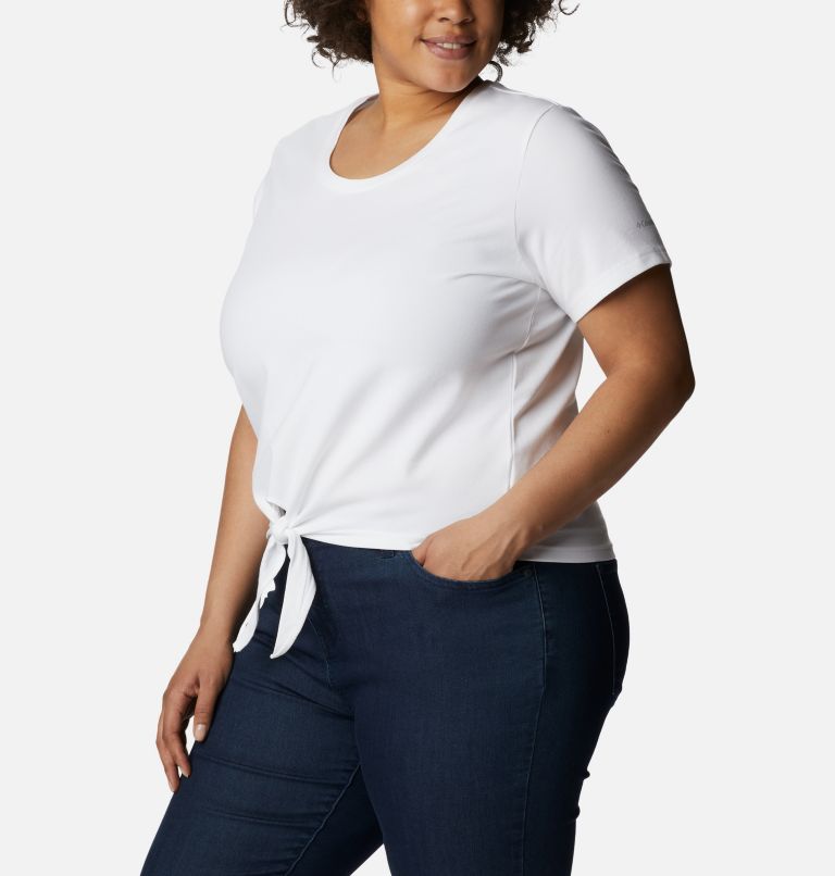 Women's Columbia Trek Short Sleeve Shirt - Plus Size, Color: White, image 5