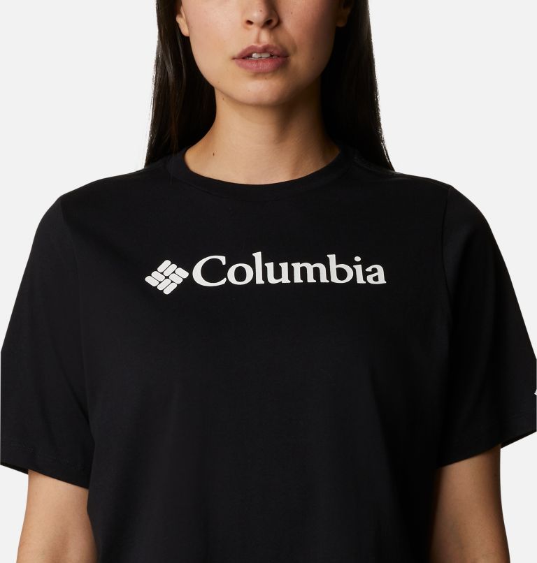 Women's North Cascades Relaxed T-Shirt, Color: Black, Gem Columbia, image 4