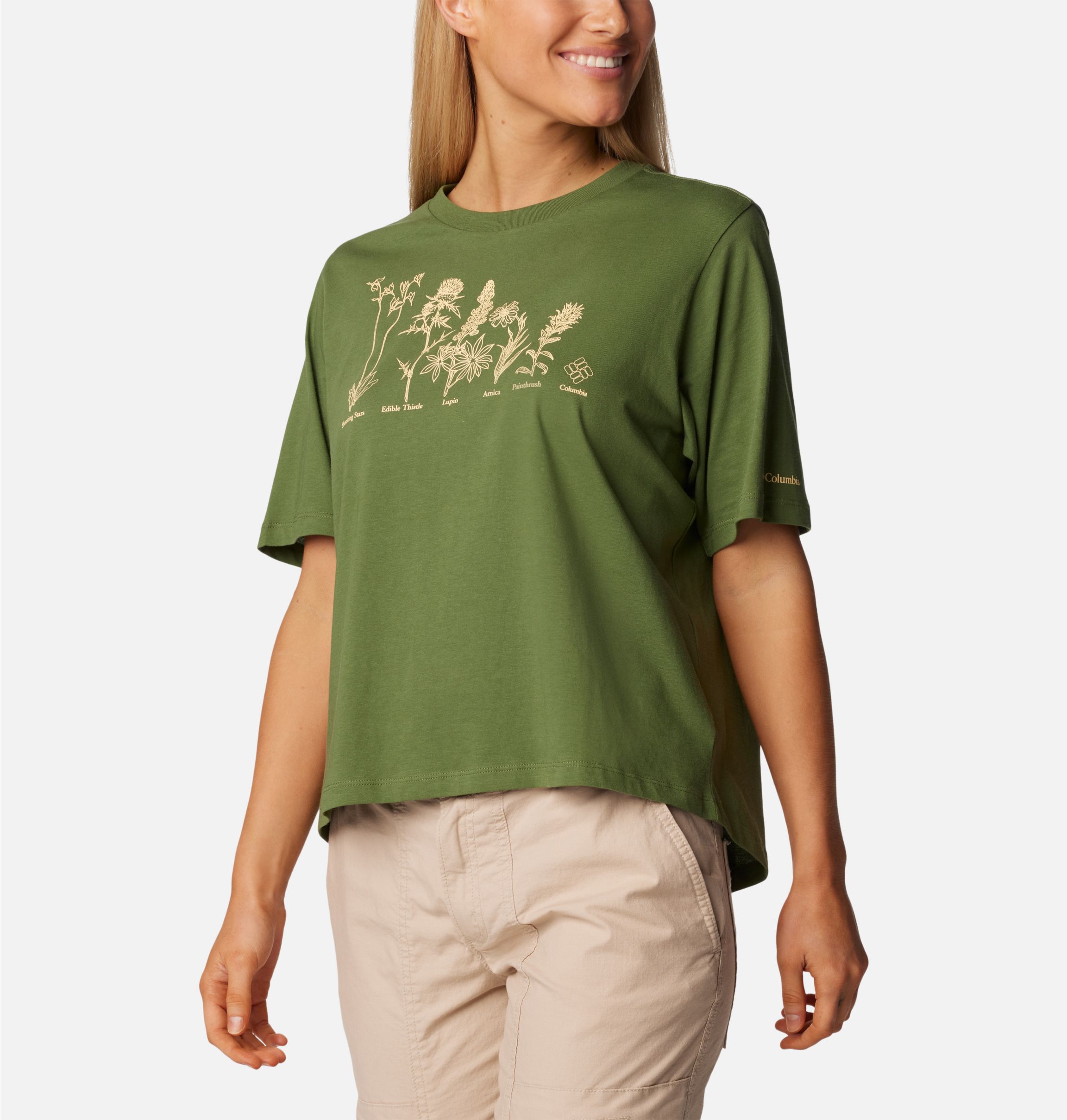 Tee-shirt running respirant Femme Cascade Turquoise