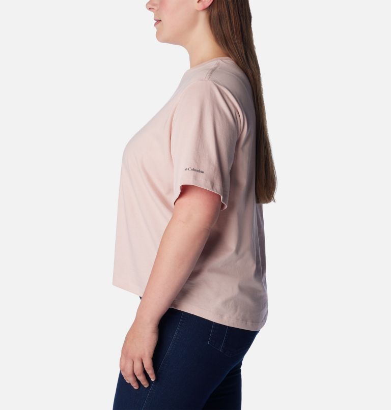 Women's North Cascades Relaxed T-Shirt - Plus Size, Color: Dusty Pink, College Life, image 3