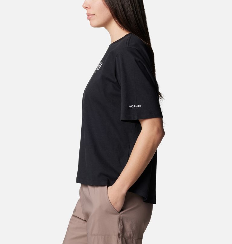 North Cascades Relaxed T-Shirt für Frauen, Color: Black, Casual Brand, image 3