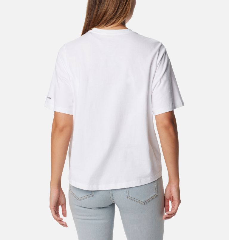Women's North Cascades Relaxed T-Shirt, Color: White, College Life, image 2