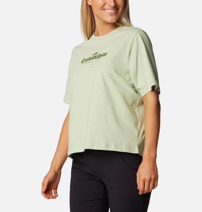 Women's North Cascades Relaxed T-Shirt, Color: Sage Leaf, Elevated High, image 5