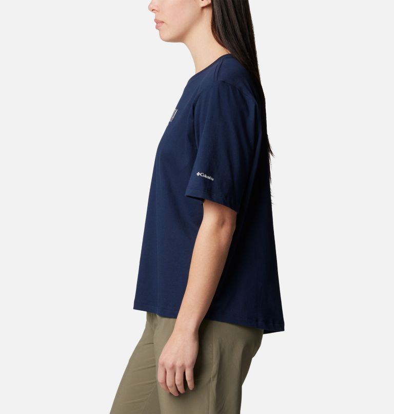 North Cascades Relaxed T-Shirt für Frauen, Color: Collegiate Navy, Casual Brand, image 3