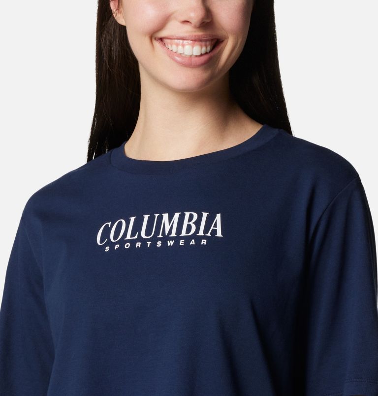 North Cascades Relaxed T-Shirt für Frauen, Color: Collegiate Navy, Casual Brand, image 4
