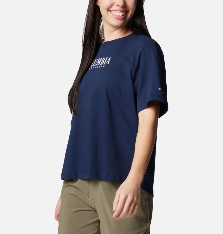 North Cascades Relaxed T-Shirt für Frauen, Color: Collegiate Navy, Casual Brand, image 5