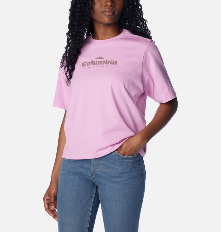 North Cascades Relaxed Tee, Color: Cosmos, Elevated High, image 5