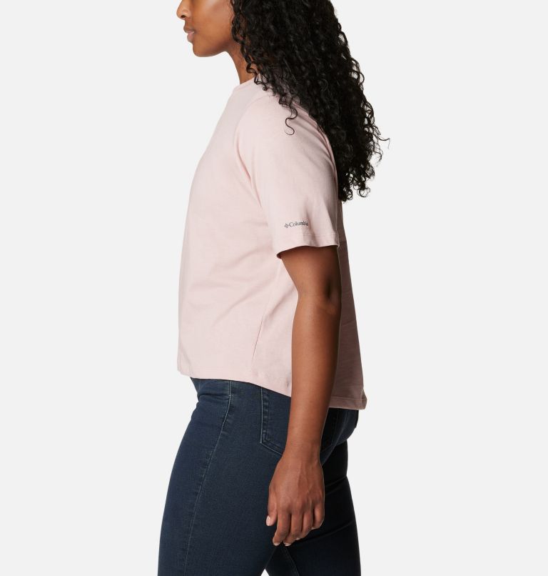 Women's North Cascades Relaxed T-Shirt, Color: Dusty Pink, College Life, image 3