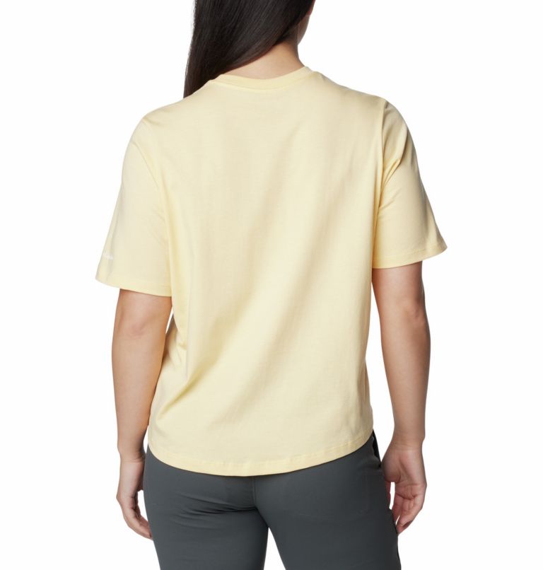 Women's North Cascades Relaxed T-Shirt, Color: Sunkissed, Branded Bouquet, image 2