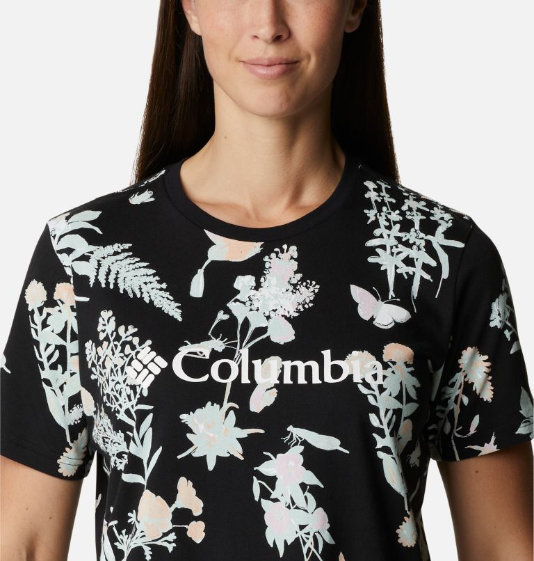 T-shirt Imprimé Casual North Cascades Femme, Color: Black Radical Botanical, image 4