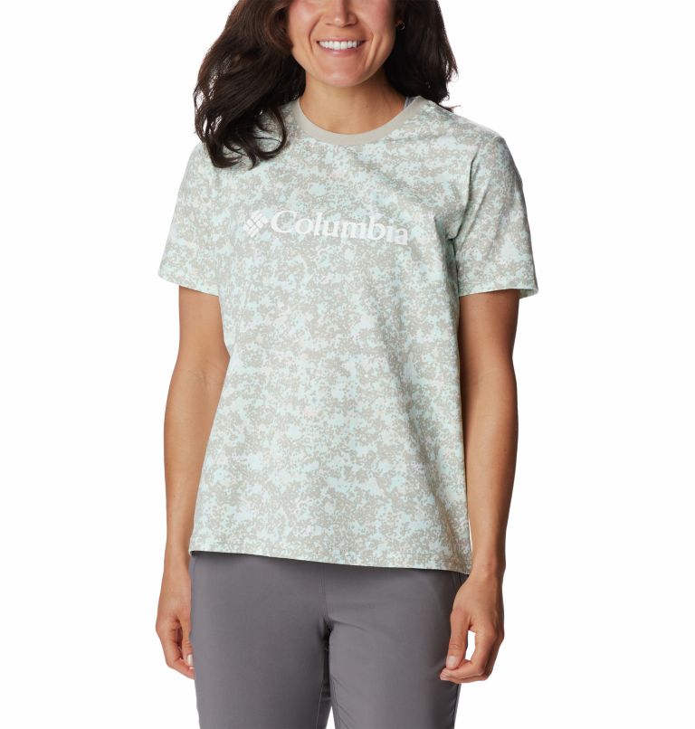 Thumbnail: T-shirt Imprimé Casual North Cascades Femme, Color: Chalk Dotty Disguise, image 1