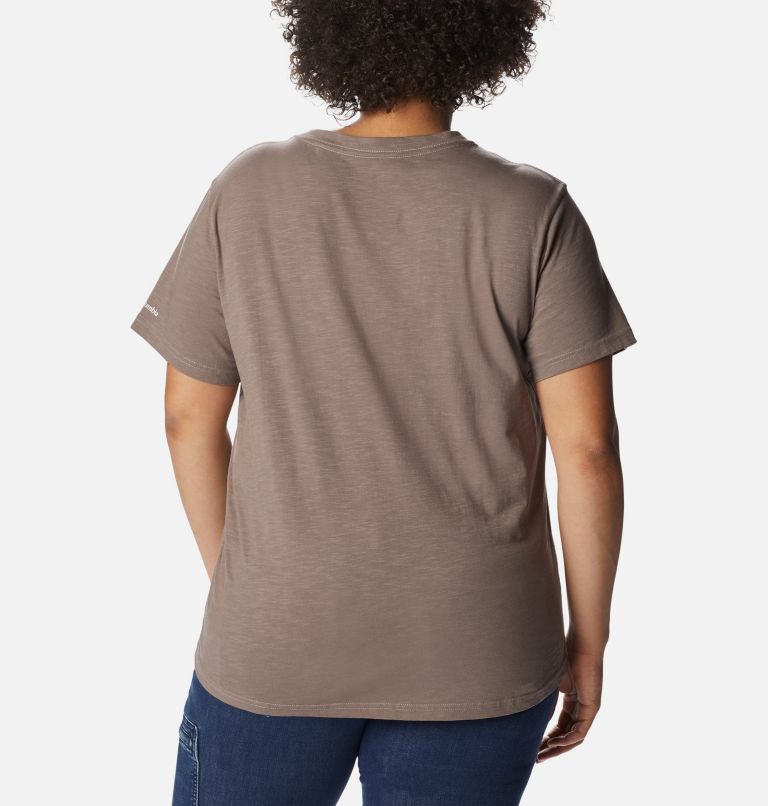 Women's Break it Down T-Shirt - Plus Size, Color: Iron, Graphic Hummingbird, image 2