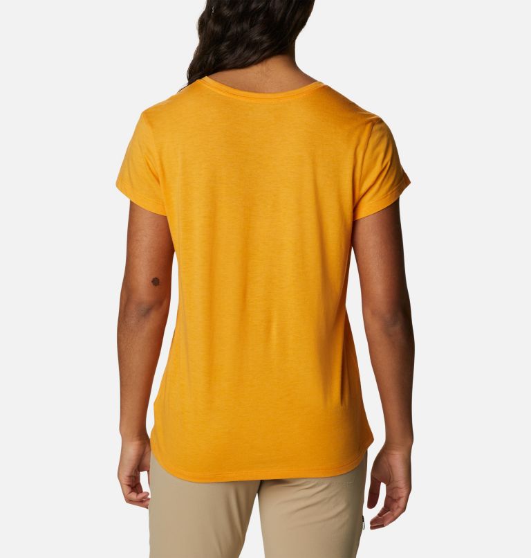 Columbia Trek SS Graphic Tee | 880 | XL, Color: Mango Heather, Gem Columbia, image 2
