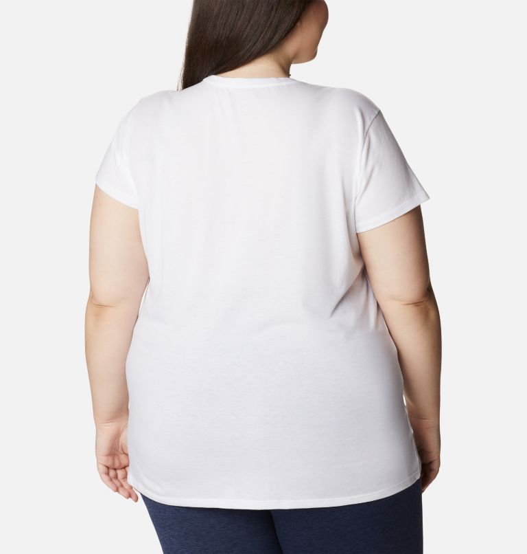 Women's Columbia Trek Short Sleeve Graphic Shirt - Plus Size, Color: White, Kaleidoscope