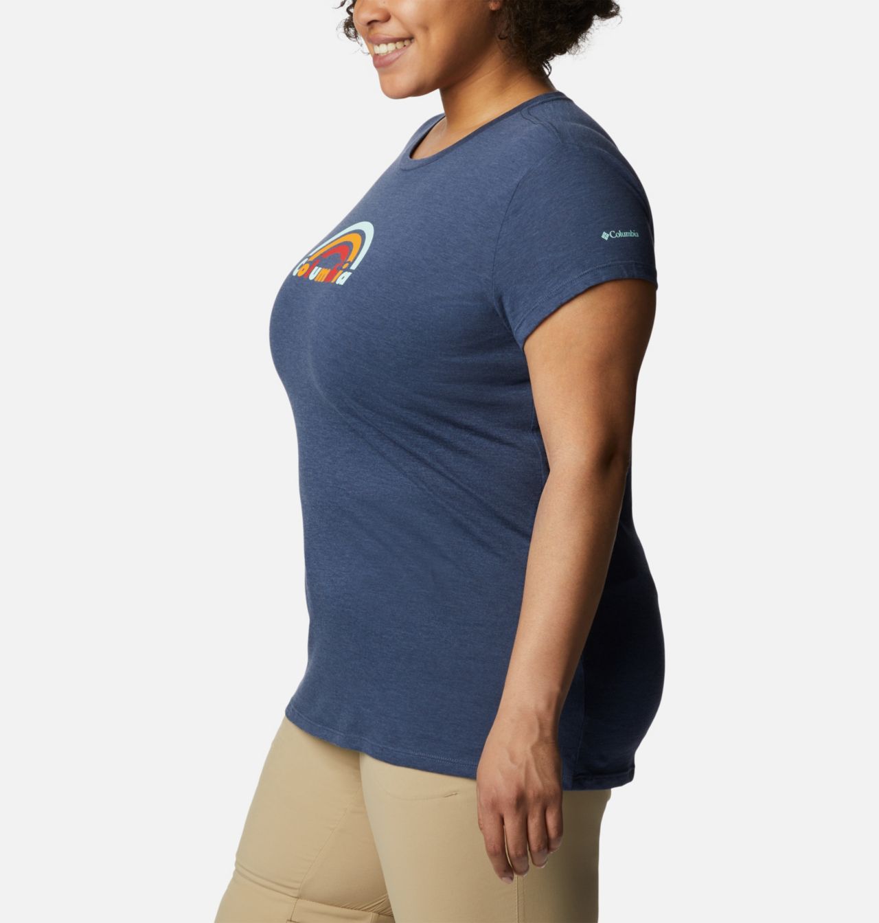 Women's Columbia Trek™ Short Sleeve Graphic Shirt - Plus Size 3