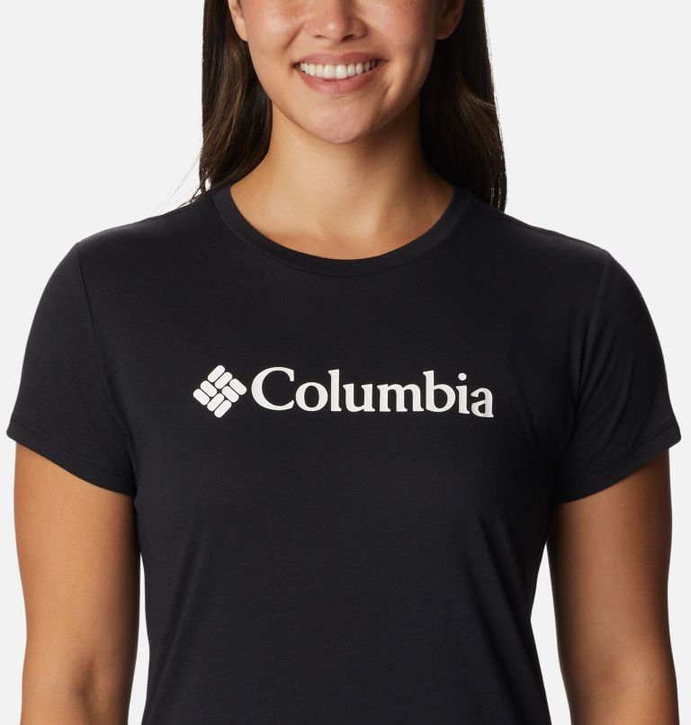 Thumbnail: Women’s Trek Casual Graphic T-Shirt, Color: Black, CSC Branded Graphic, image 4