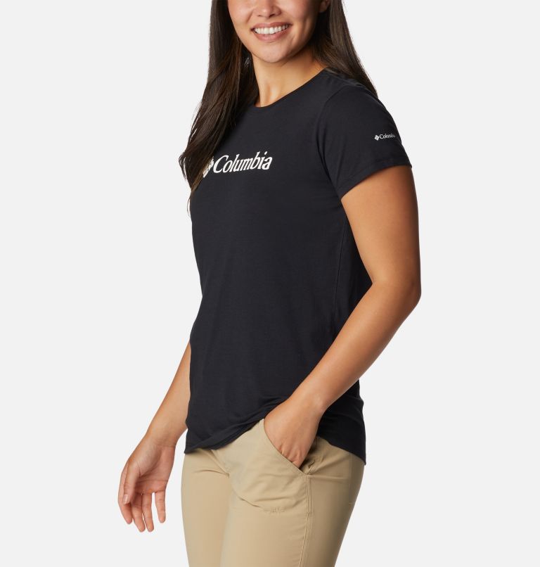 Women’s Trek Casual Graphic T-Shirt, Color: Black, CSC Branded Graphic, image 5