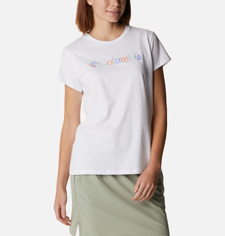 Women’s Trek Casual Graphic T-Shirt, Color: White, Kaleidoscope, image 5