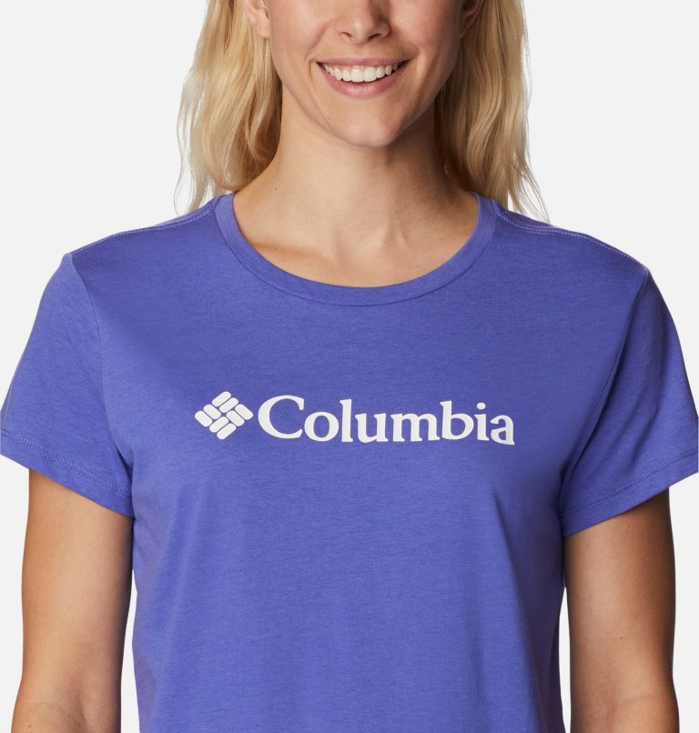 Women’s Trek Casual Graphic T-Shirt, Color: Purple Lotus, CSC Branded Graphic, image 4