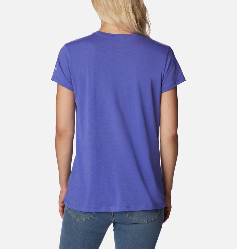 Columbia Trek SS Graphic Tee | 546 | L, Color: Purple Lotus, CSC Branded Graphic, image 2