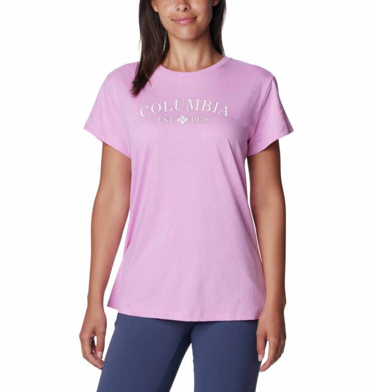 Women’s Trek Casual Graphic T-Shirt, Color: Cosmos, CSC Tradition, image 1