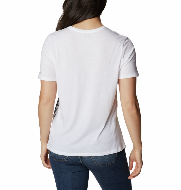 T-shirt Casual à Imprimé Daisy Days Femme, Color: White, Lakeside Floral, image 2