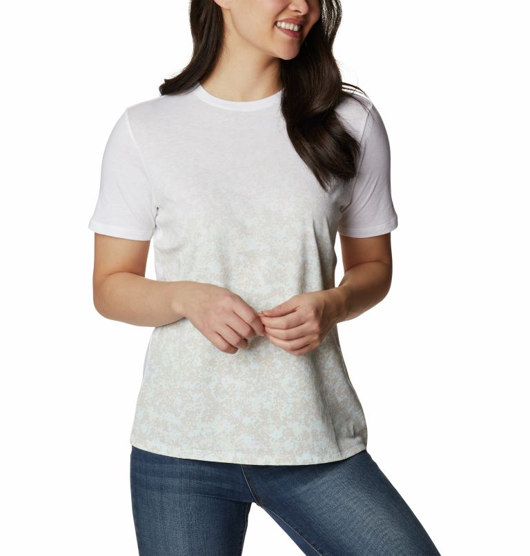 T-shirt Casual à Imprimé Daisy Days Femme, Color: White, Dotty Disguise, image 5