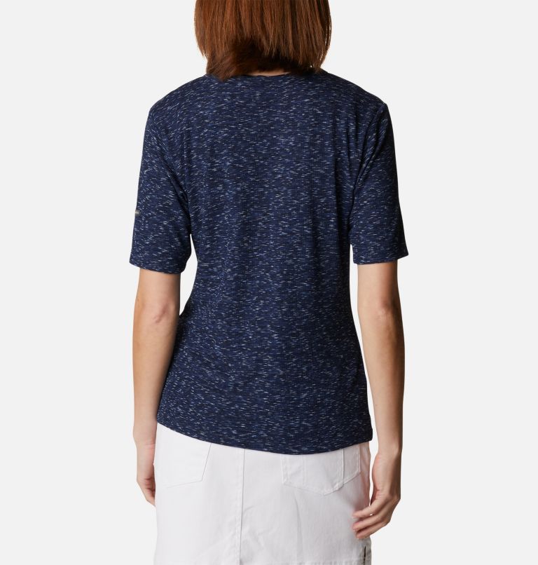 Thumbnail: Women's Stanley Park Short Sleeve Shirt, Color: Nocturnal Spacedye, image 2