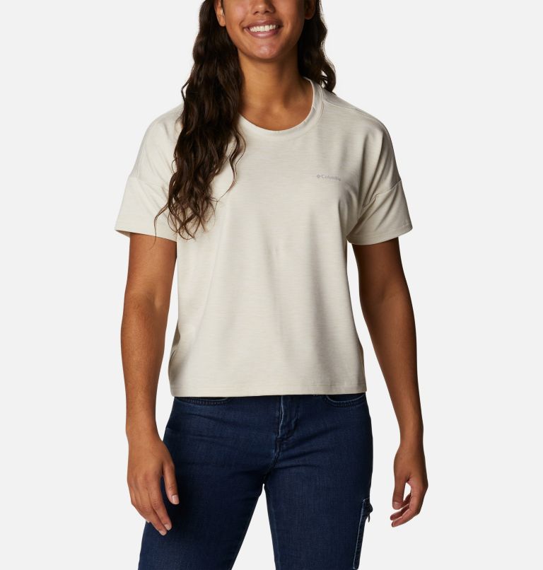 T-shirt à manches courtes Weekend Adventure Femme, Color: Chalk Heather, image 1