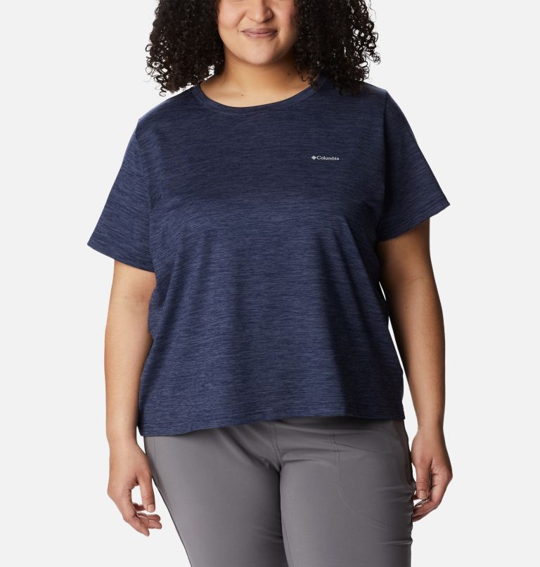 T-shirt à manches courtes Weekend Adventure Femme, Color: Dark Nocturnal Heather, image 1