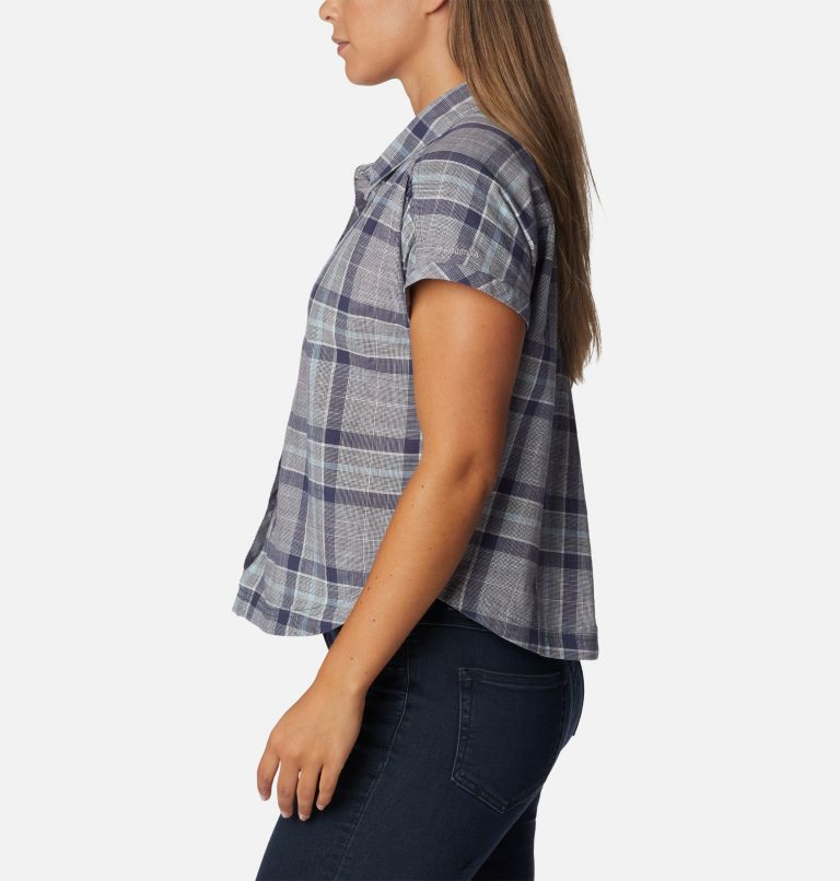 Camp Henry IV SS Shirt | 467 | S, Color: Nocturnal, Multi Plaid, image 3