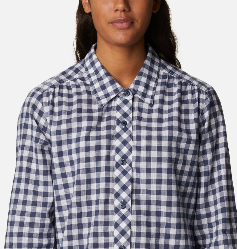 Camp Henry III LS Shirt | 467 | S, Color: Nocturnal Gingham, image 4