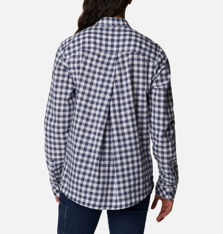 Thumbnail: Women’s Camp Henry III Casual Shirt, Color: Nocturnal Gingham, image 2