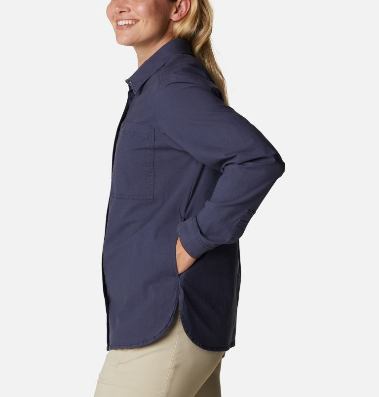 Wallowa Utility Shirt, Color: Nocturnal, image 3